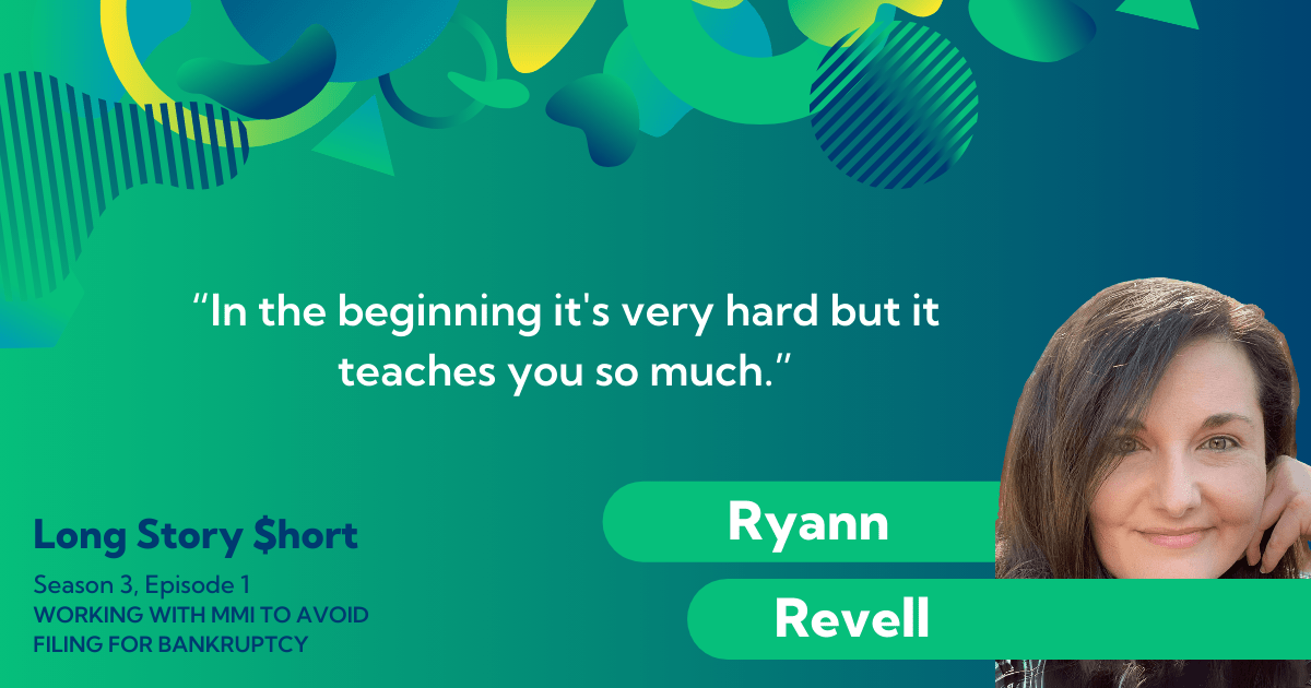 Ryann Revell, Long Story $hort podcast.